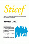 STICEF (Sciences et technologies de l'information et de la communication pour l'éducation et la formation) recueil 2007