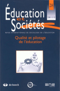 Education et Sociétés, n° 28/2011