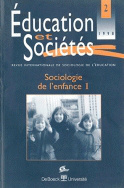 Education et Sociétés, n° 002/1998