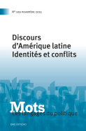 Mots. Les langages du politique, n°109/2015