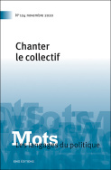 Mots. Les langages du politique, n°124/2020