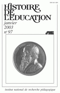 Histoire de l'éducation, n°97/2003