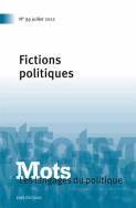 Mots. Les langages du politique, n°99/2012