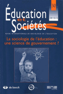 Éducation et Sociétés, n°30/2012