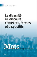 Mots. Les langages du politique, n°131/2023