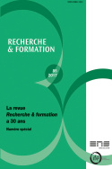Recherche et formation, n°85/2017