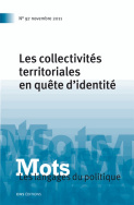 Mots. Les langages du politique, n°97/2011